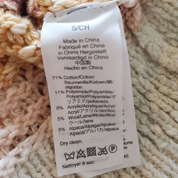 Madewell Baez Multicolor Stripe Pullover Sweater - Picture 5 of 6